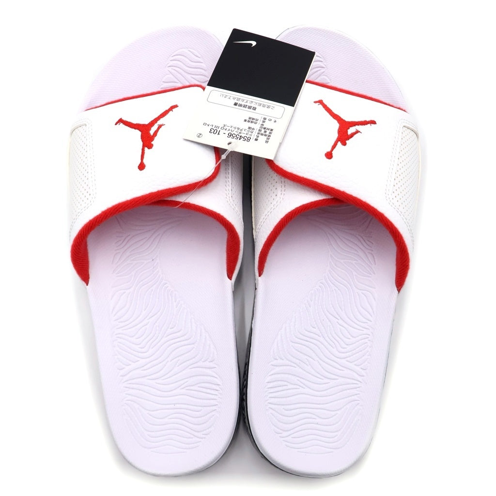 NIKE(ナイキ) JORDAN HYDRO 3 RETRO ジョーダン ハイドロ3 レトロ サンダル ホワイト/レッド US12/30.0cm 854556-103