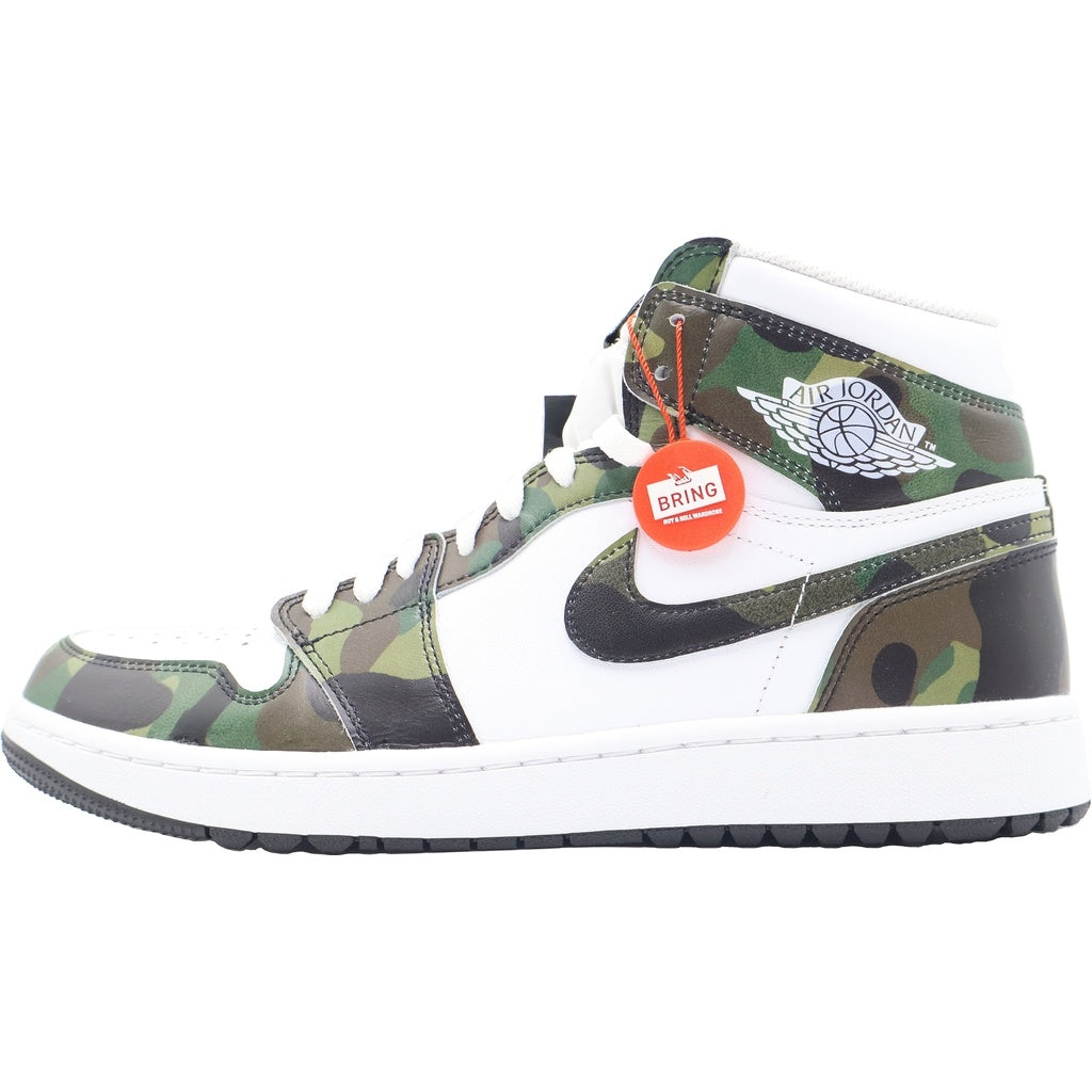 NIKE(ナイキ) AIR JORDAN 1 HIGH GOLF DQ0660-300 エアジョーダン1 ゴルフ ハイカットスニーカー グリーン/ホワイト US12/30.0m