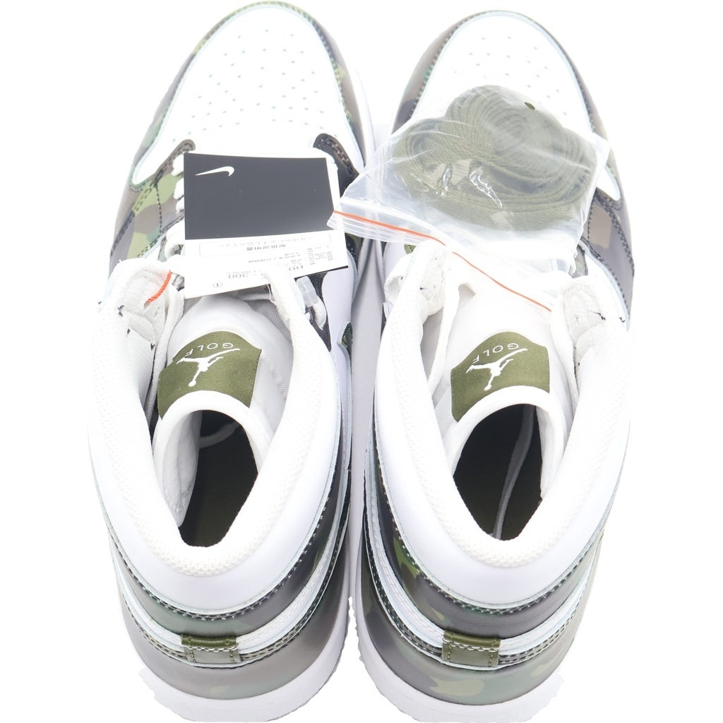 NIKE(ナイキ) AIR JORDAN 1 HIGH GOLF DQ0660-300 エアジョーダン1 ゴルフ ハイカットスニーカー グリーン/ホワイト US12/30.0m