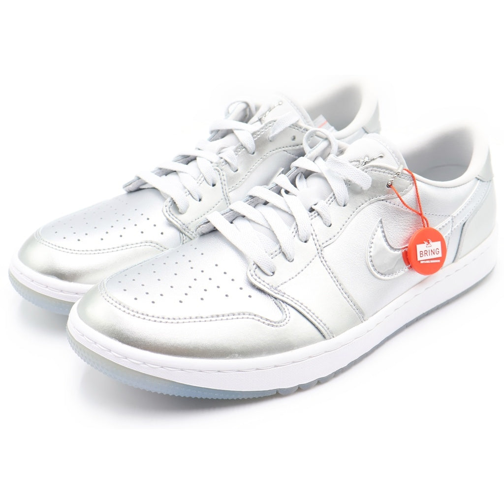 NIKE(ナイキ) AIR JORDAN 1 LOW GOLF NRG GIFT GIVING FD6848-001 エアジョーダン1 ゴルフ ギフト ギビング ローカットスニーカー シルバー US12/30.0cm