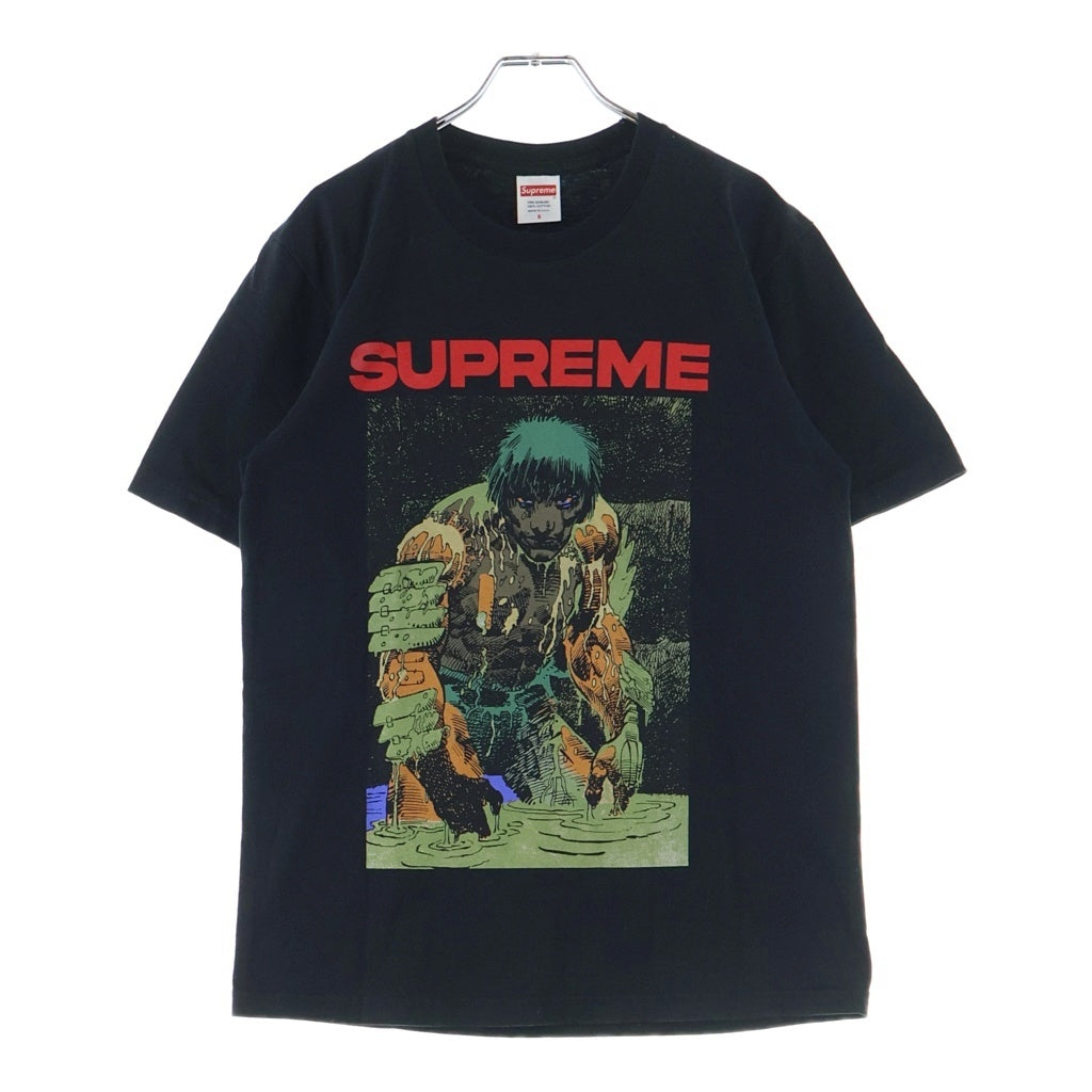 SUPREME(シュプリーム) 23SS Ronin Tee ローニン フロントプリント クルーネック半袖Tシャツ ショートスリーブカットソー ブラック