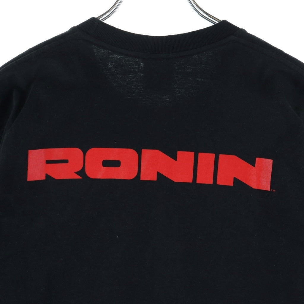 SUPREME(シュプリーム) 23SS Ronin Tee ローニン フロントプリント クルーネック半袖Tシャツ ショートスリーブカットソー ブラック