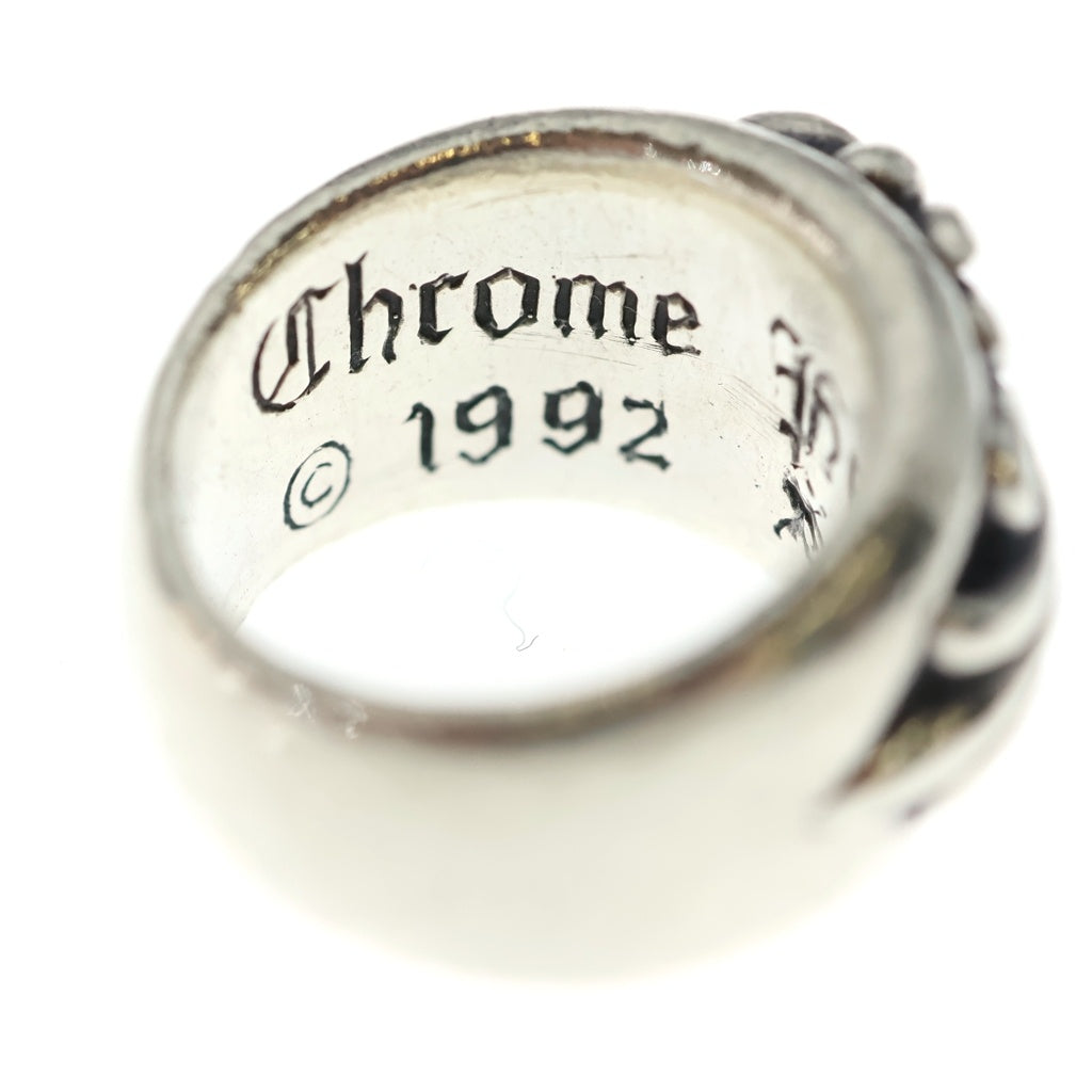 CHROME HEARTS(クロムハーツ) FLRL CRS フローラルクロス リング シルバー BCA346