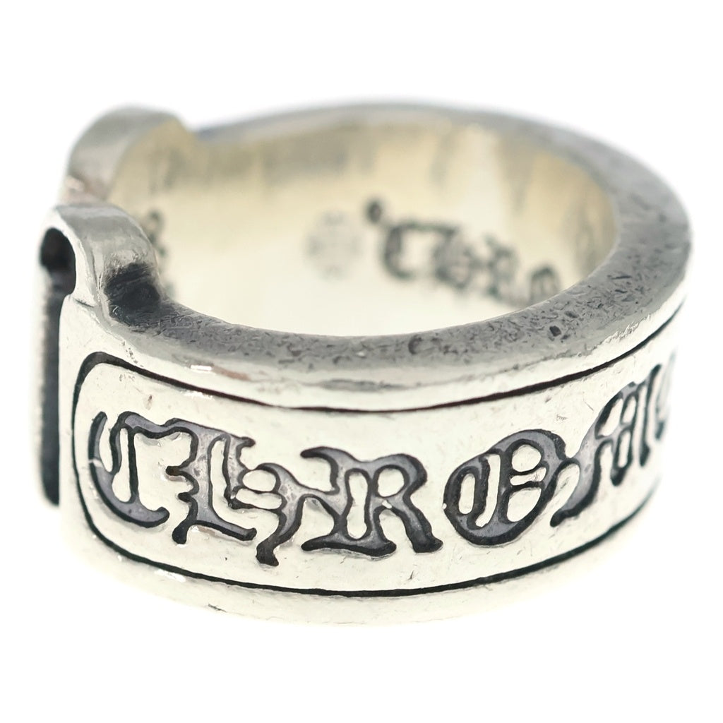CHROME HEARTS(クロムハーツ) LG SCROLL LABEL ラージスクロールラベル リング シルバーBCA383