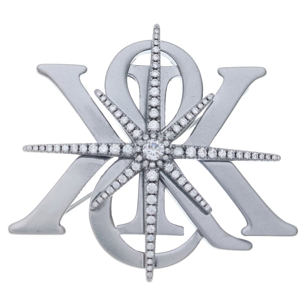 KITH(キス) LISA FOR WOMEN CREST BROOCH クレストブローチ シルバー レディース