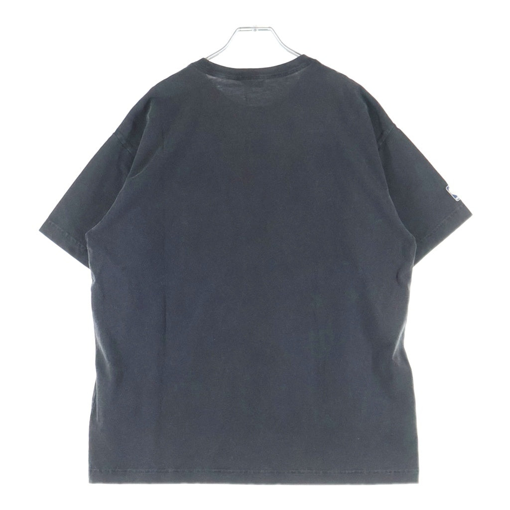 KITH(キス) ×NBA ALL-STAR フィラデルフィアセブンティシクサーズアレンアイバーソン フロントプリント クルーネック 半袖Tシャツ ブラック 26-073-060-0056-1-0