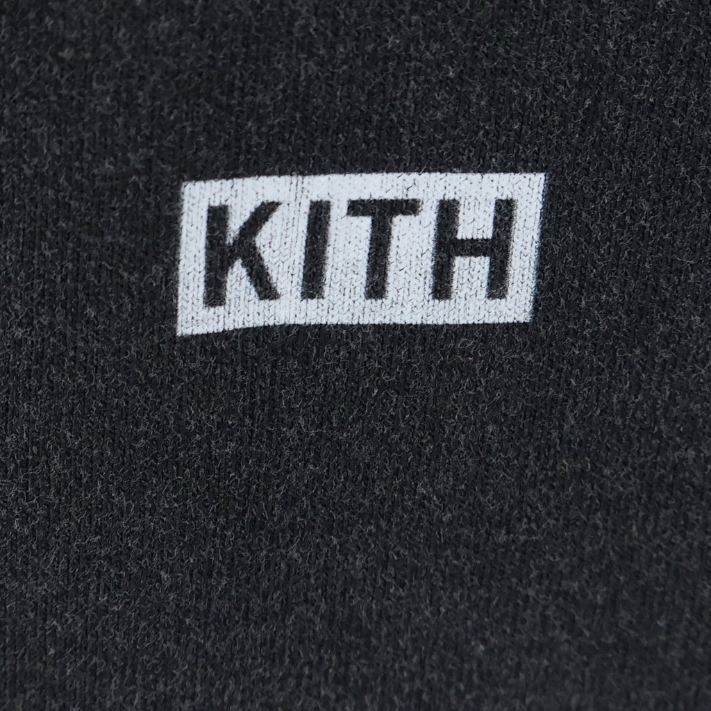 KITH(キス) ×NBA ALL-STAR フィラデルフィアセブンティシクサーズアレンアイバーソン フロントプリント クルーネック 半袖Tシャツ ブラック 26-073-060-0056-1-0