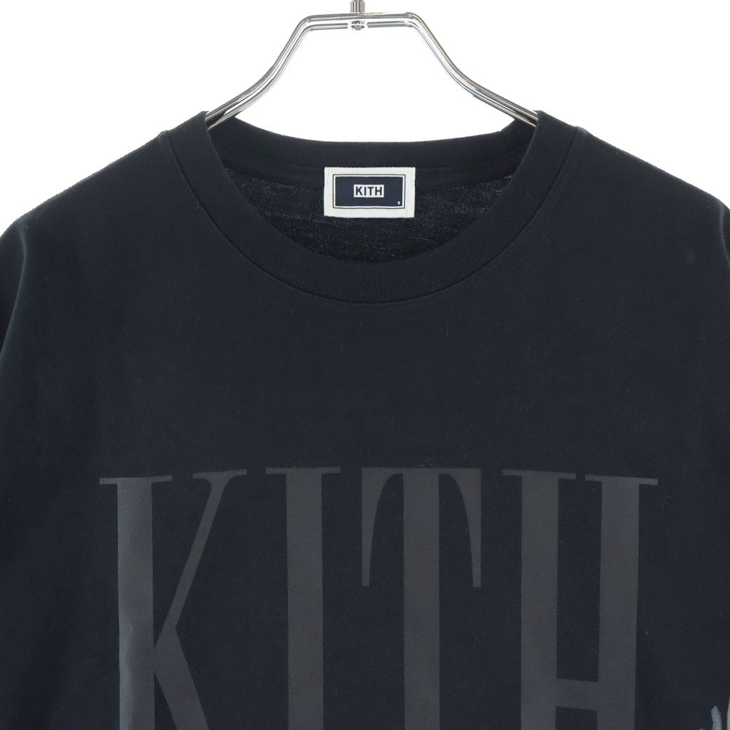KITH(キス) Pegasus Tee ペガサスフロントプリント クルーネック 半袖Tシャツ ブラック 25-073-060-0088-1-0