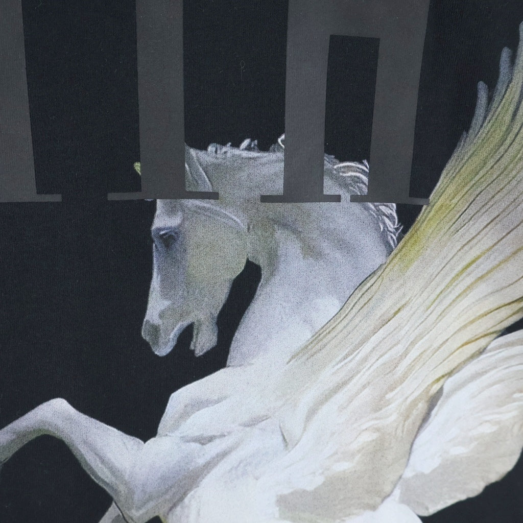 KITH(キス) Pegasus Tee ペガサスフロントプリント クルーネック 半袖Tシャツ ブラック 25-073-060-0088-1-0
