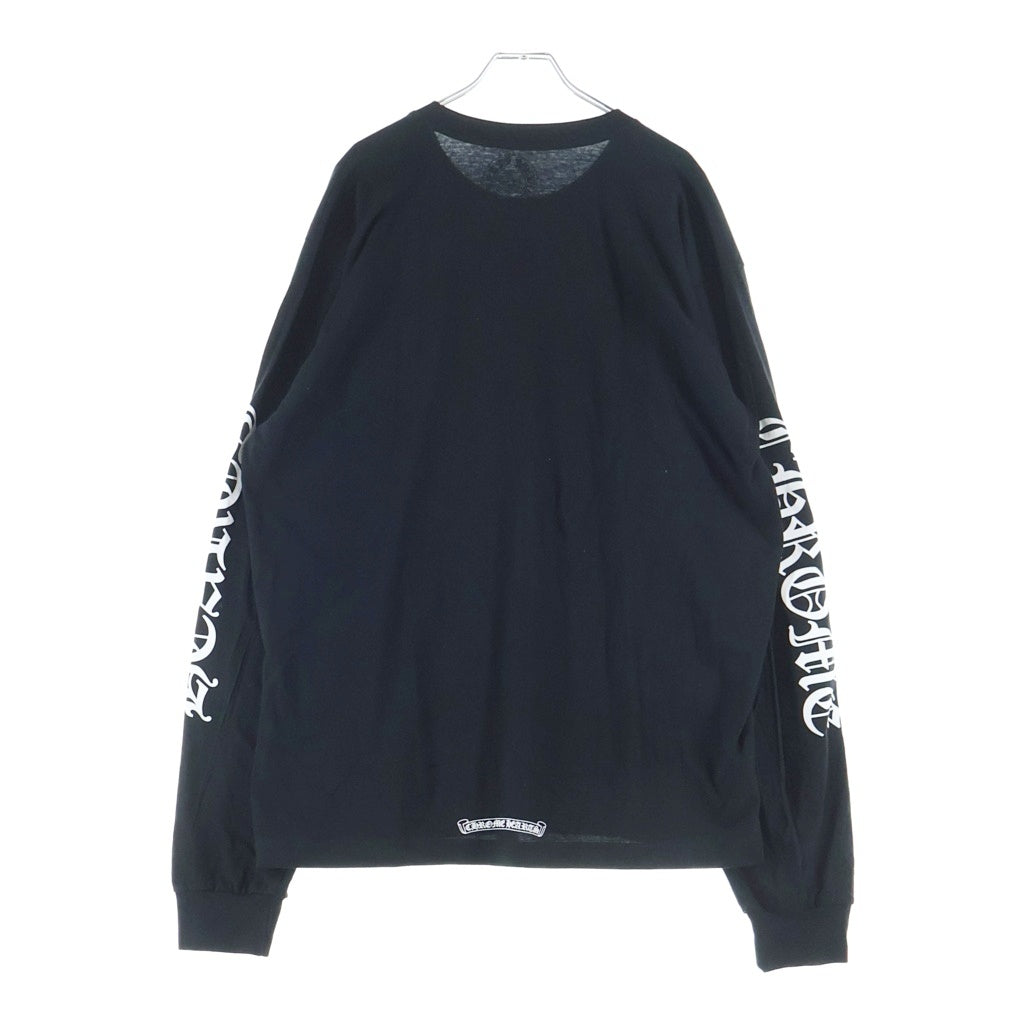 CHROME HEARTS(クロムハーツ) CH LS NECK LOGO ネックロゴプリント 袖