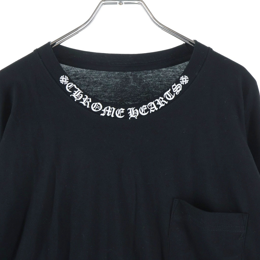 CHROME HEARTS(クロムハーツ) CH LS NECK LOGO ネックロゴプリント 袖