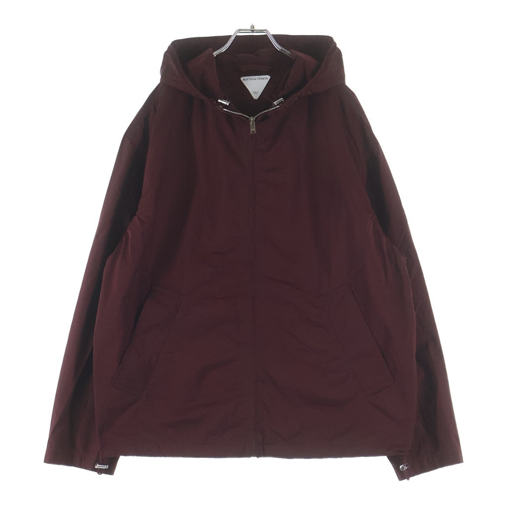 BOTTEGA VENETA(ボッテガヴェネタ) ナイロンジャケット ジップアップマウンテンパーカー ボルドー 804236 VF4K0