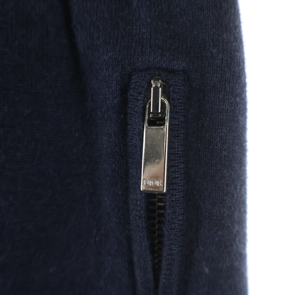 DIOR(ディオール) 21AW オブリーク ロゴ刺繍 カシミヤ混 スウェット