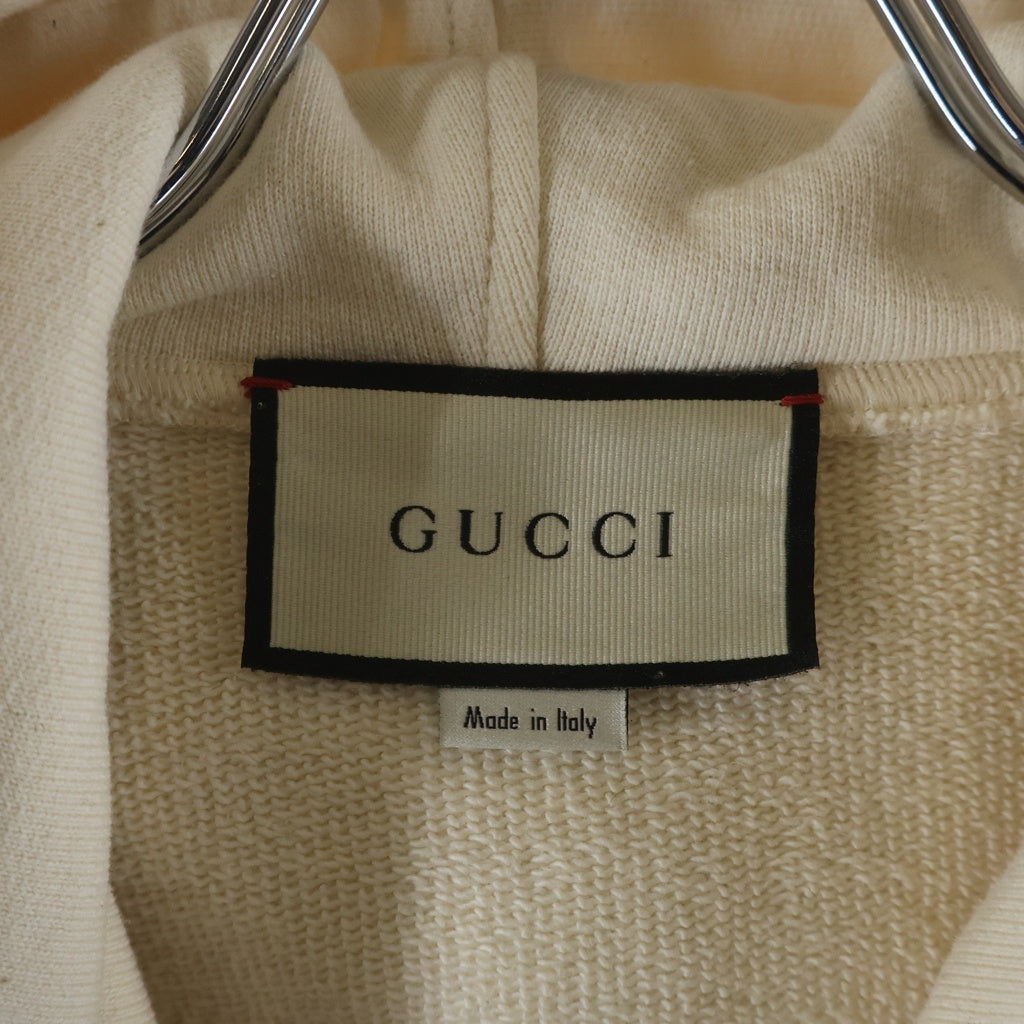 GUCCI(グッチ) 21AW コットンジャージー フーデッドスウェットシャツ
