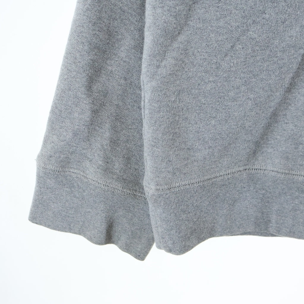 CHROME HEARTS(クロムハーツ) Y NOT SWTSHRT GYN U PAPER JAM クロスパッチ付きクルーネックスウェット グレー