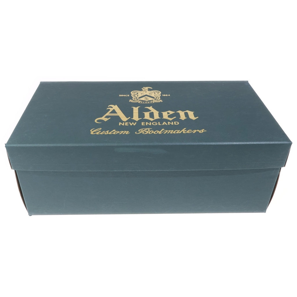 Alden(オールデン) ブラウンカーフ Vチップ モディファイドラスト スエード ローカット レザーシューズ ブラウン N0607
