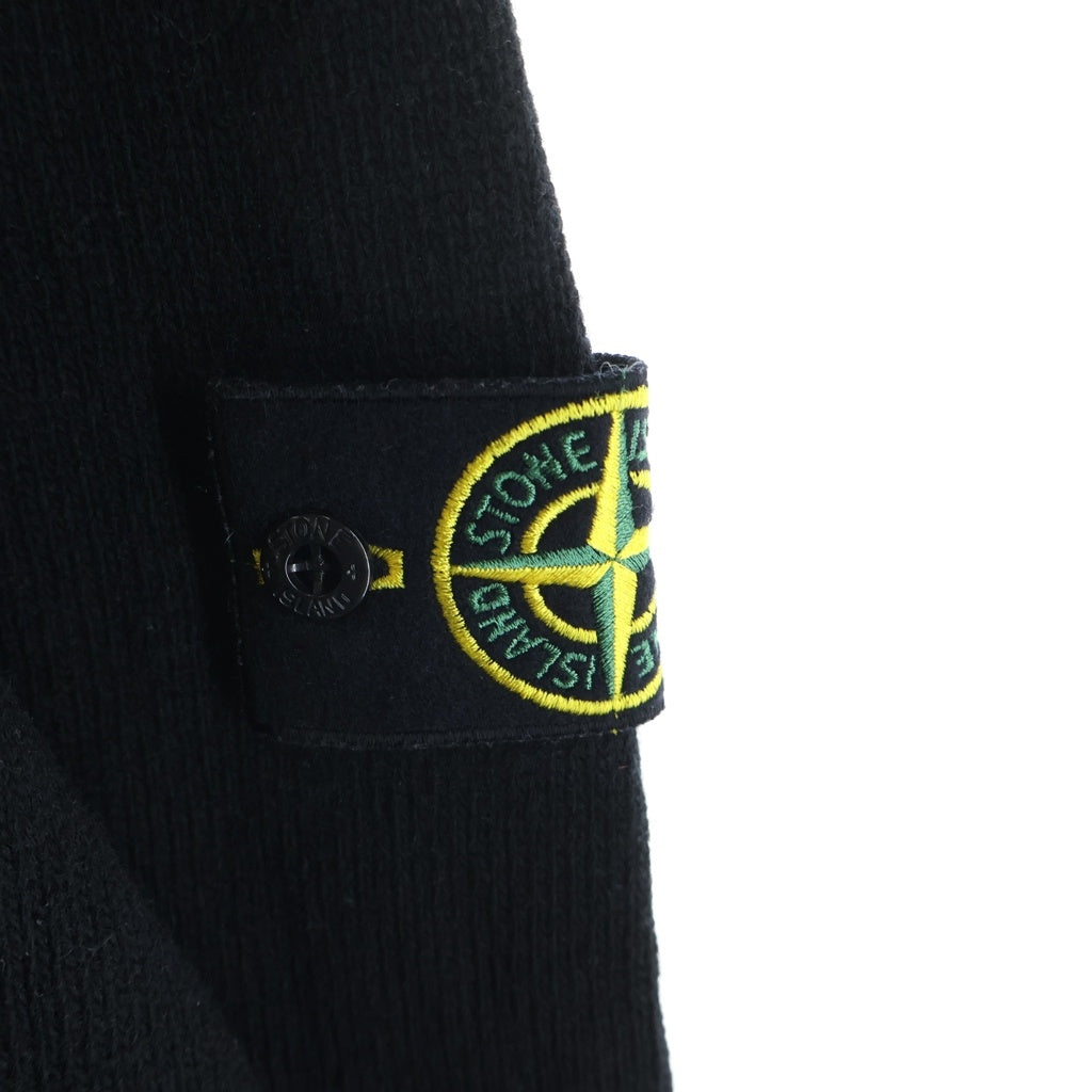 STONE ISLAND(ストーンアイランド) LAMBSWOOL CREW NECK KNIT 袖ロゴ 