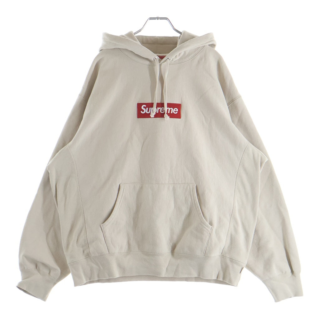 SUPREME(シュプリーム) 24AW Box Logo Hooded Sweatshirt ボックスロゴ フーディー プルオーバーパーカー アイボリー