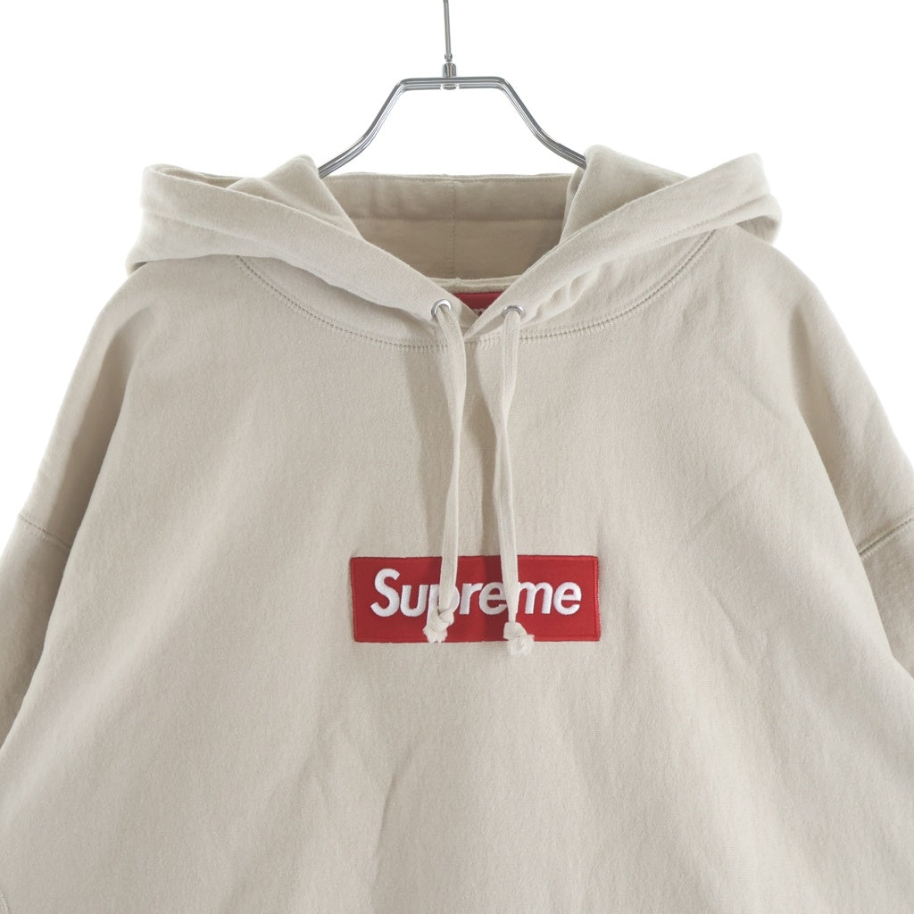 SUPREME(シュプリーム) 24AW Box Logo Hooded Sweatshirt ボックスロゴ フーディー プルオーバーパーカー アイボリー