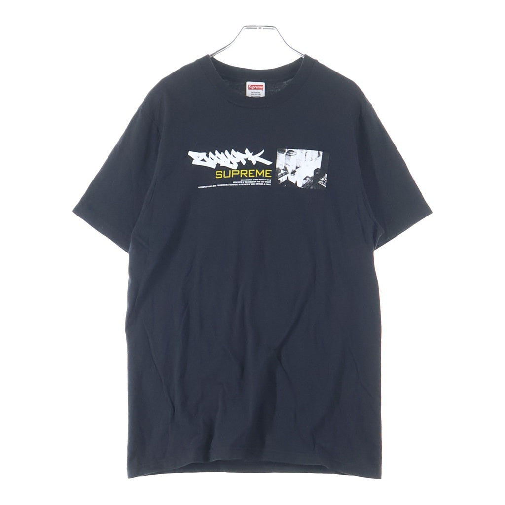 SUPREME(シュプリーム) 25SS ×Zoo York Dynasty Tee ズーヨーク フロントプリント クルーネック 半袖Tシャツ ブラック