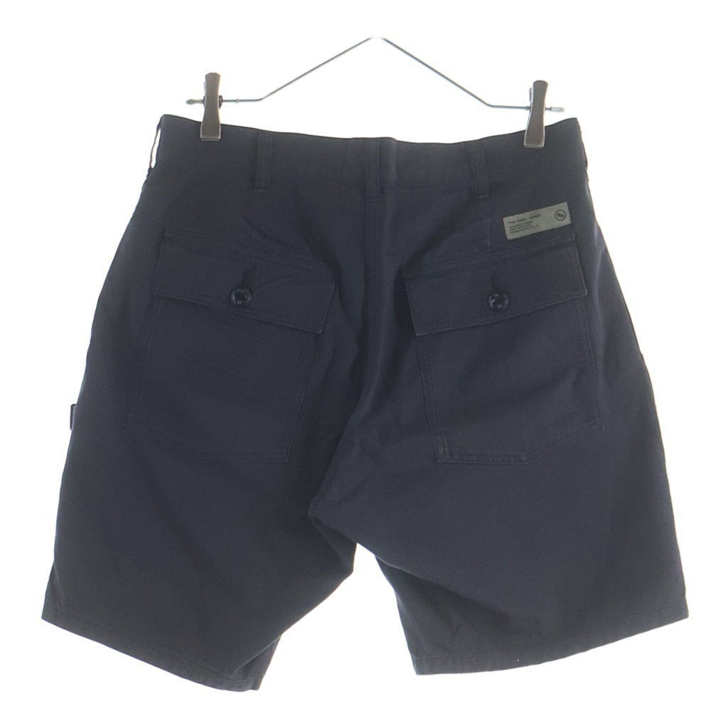 NEIGHBORHOOD(ネイバーフッド) 24SS WIDE BAKER PANTS ベイカーショーツ ハーフパンツ ブラック 241AQNH-PTM02