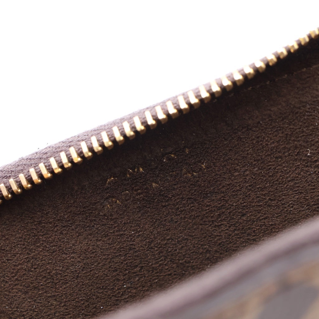 AMIRI(アミリ) QUAD MA ZIP CARD HOLDER フラグメントケース コインケース ブラウン SRAMACCO1011