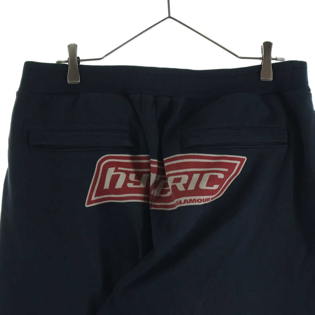 HYSTERIC GLAMOUR(ヒステリックグラマー) 24SS HG BOX VIXEN GIRL スウェットパンツ ブラック 02241CP01