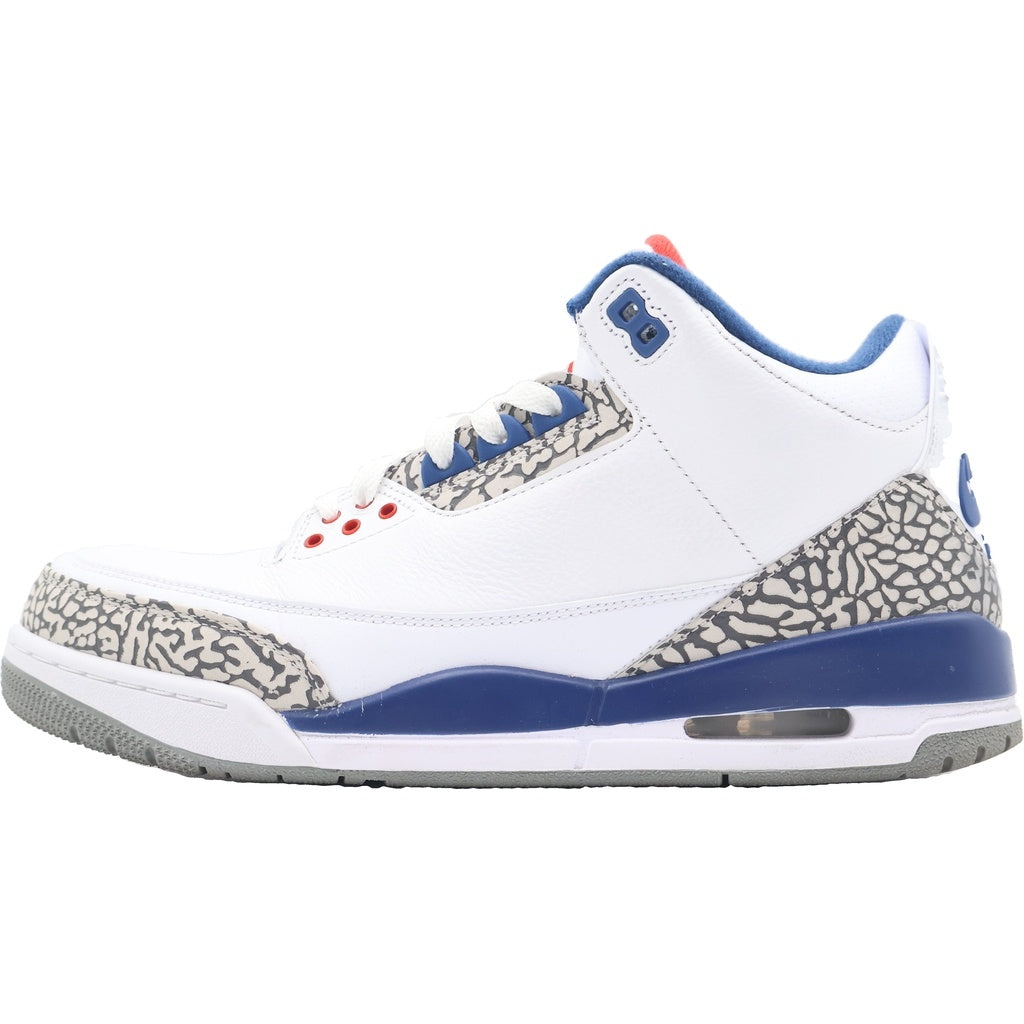 NIKE(ナイキ) AIR JORDAN 3 RETRO エアジョーダン3 レトロ トゥルー ブルー ハイカットスニーカー ホワイト/ブルー 854262-106 US10.5/28.5cm