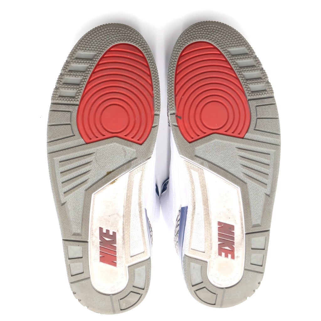 NIKE(ナイキ) AIR JORDAN 3 RETRO エアジョーダン3 レトロ トゥルー ブルー ハイカットスニーカー ホワイト/ブルー 854262-106 US10.5/28.5cm