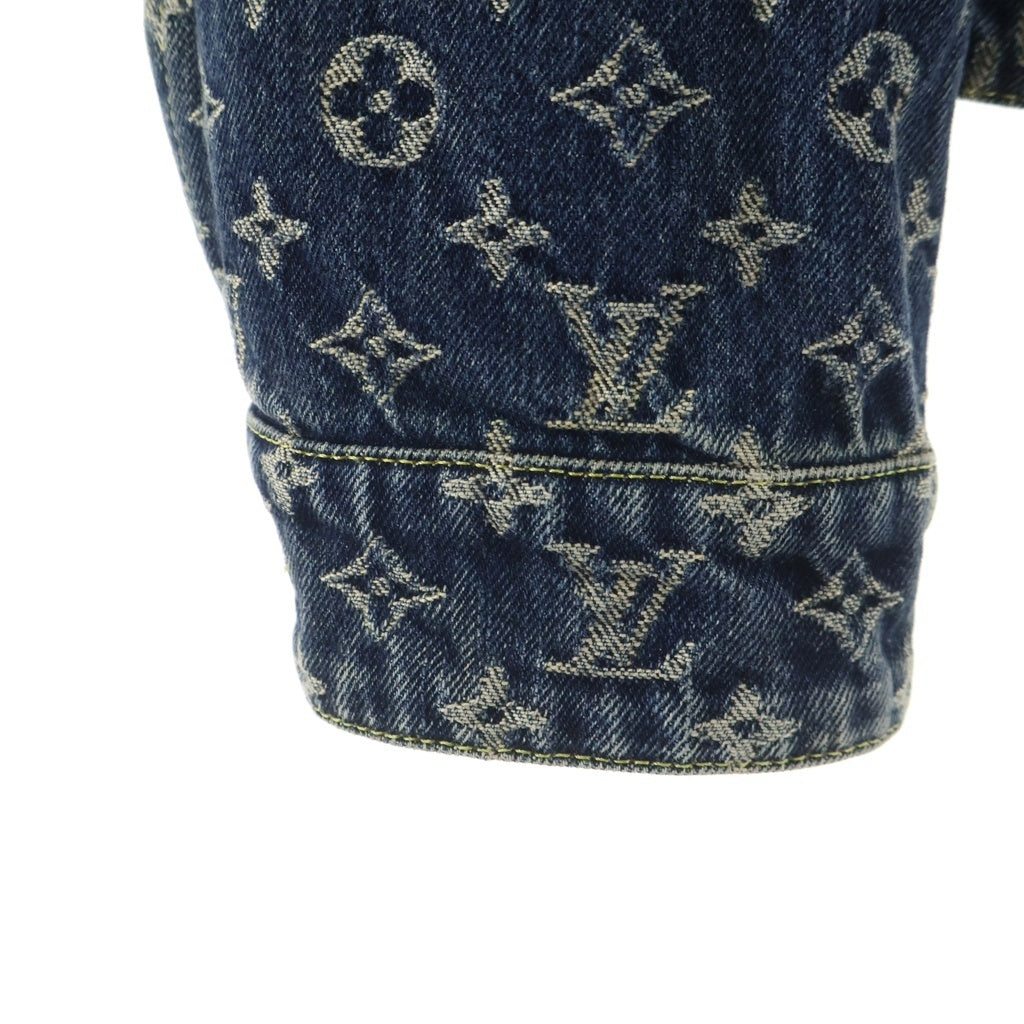 LOUIS VUITTON(ルイヴィトン) ×NIGO ジャイアントダミエウェーブスモノグラムデニムジャケット Gジャン インディゴ HJA10WUZC A480