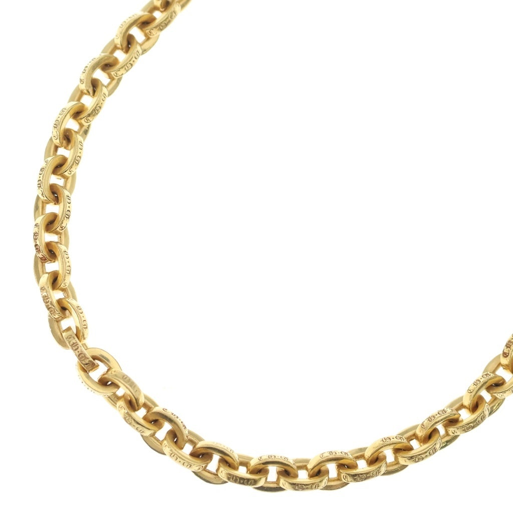 CHROME HEARTS(クロムハーツ) 22K PAPERCHAIN 20 ペーパーチェーンネックレス 20inch ゴールド BCA016