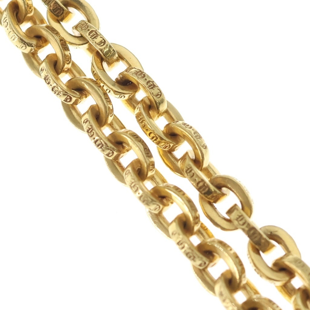 CHROME HEARTS(クロムハーツ) 22K PAPERCHAIN 20 ペーパーチェーンネックレス 20inch ゴールド BCA016