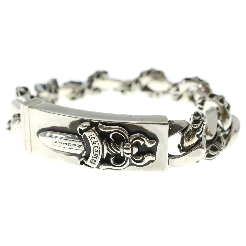 CHROME HEARTS(クロムハーツ) ID DAGGER ダガーIDファンシーリンクブレスレット 13LINK シルバー