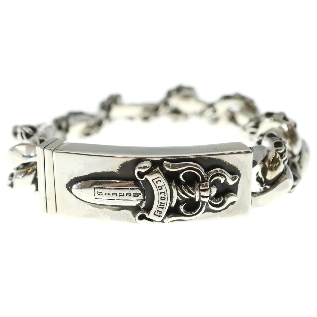 CHROME HEARTS(クロムハーツ) ID DAGGER ダガーIDファンシーリンクブレスレット 13LINK シルバー