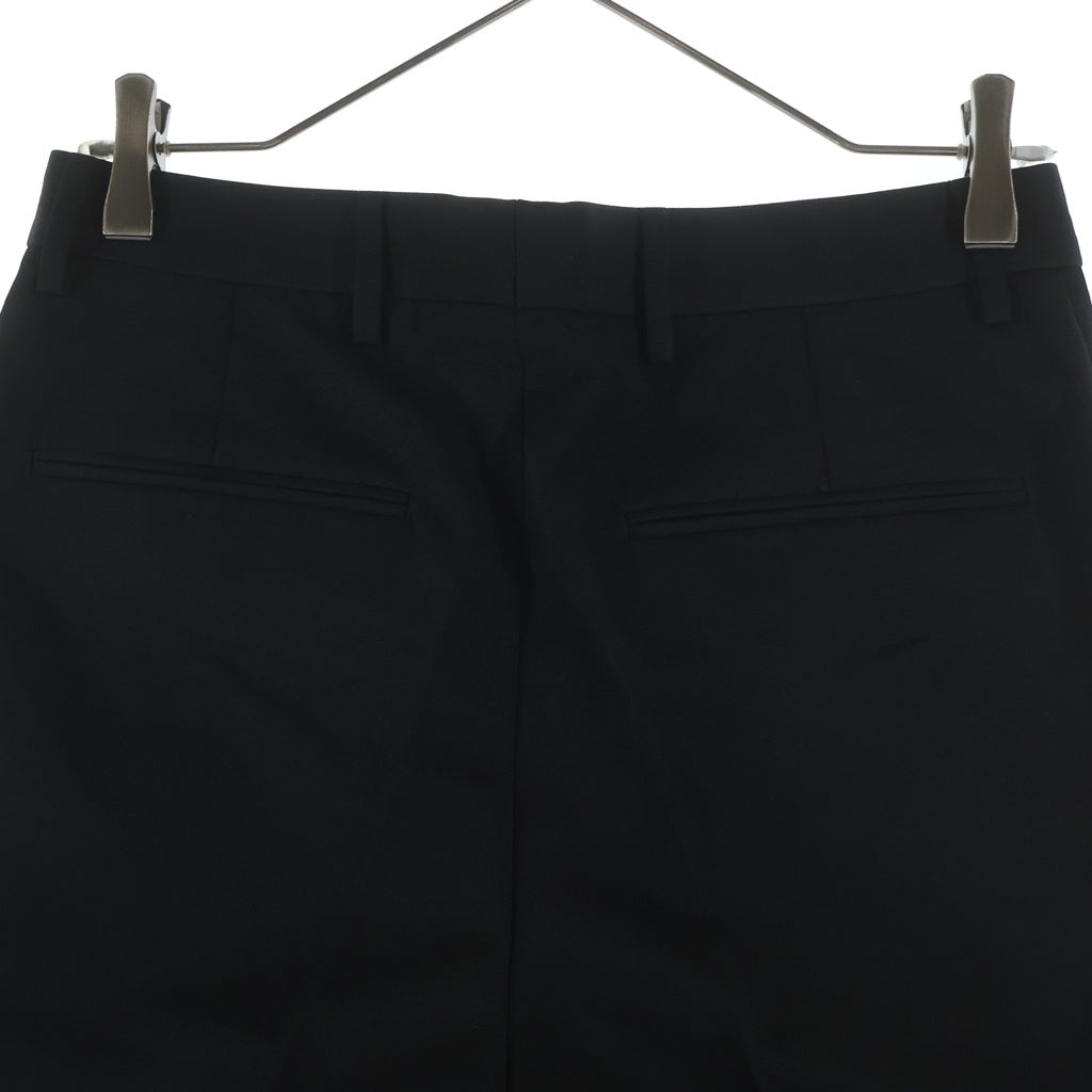 VALENTINO(ヴァレンティノ) コットン スラックス パンツ ブラック VV3RBG0070G
