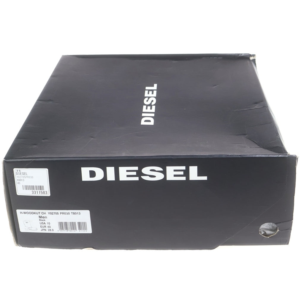 DIESEL(ディーゼル) H-WOODKUT CH ワークブーツ ブラック Y02705 PR030