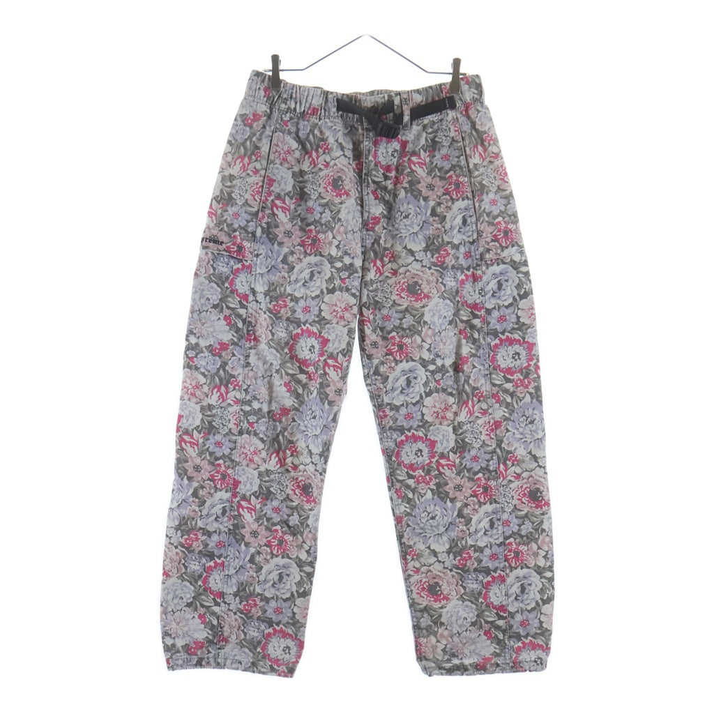 SUPREME(シュプリーム) 23SS Belted Trail Pant ベルト付 フラワー総柄 トレイルパンツ マルチカラー