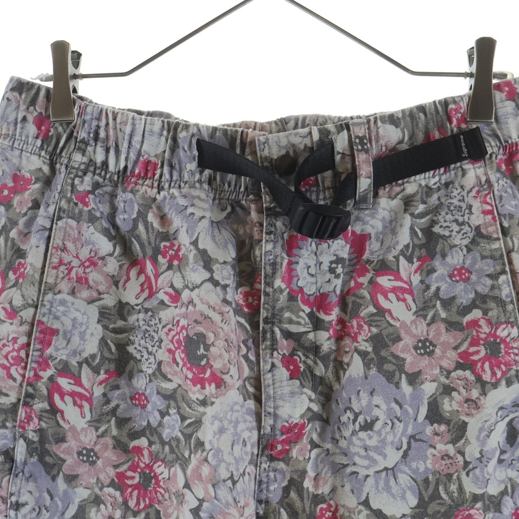 SUPREME(シュプリーム) 23SS Belted Trail Pant ベルト付 フラワー総柄 トレイルパンツ マルチカラー