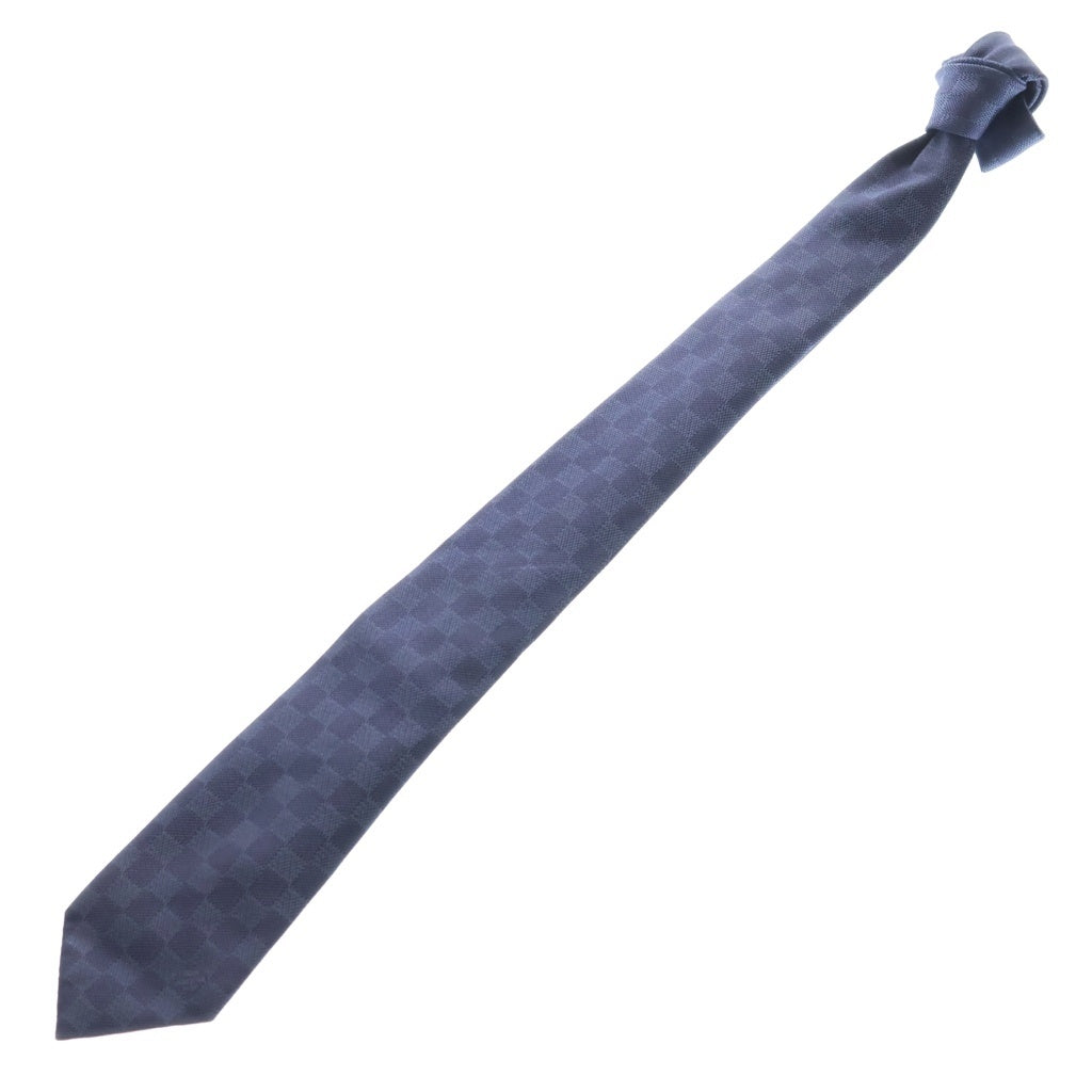 LOUIS VUITTON(ルイヴィトン) ダミエクラシック レギュラー ネクタイ ネイビー M78753