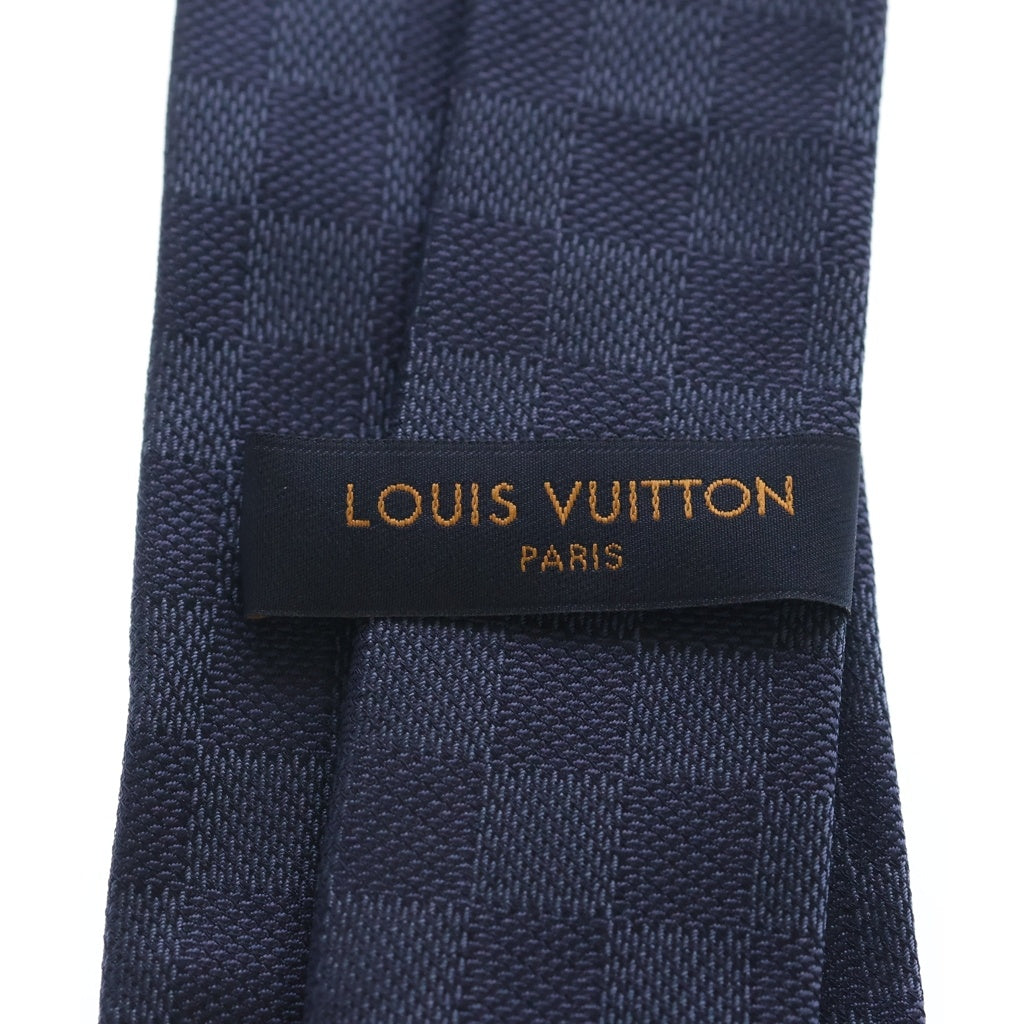 LOUIS VUITTON(ルイヴィトン) ダミエクラシック レギュラー ネクタイ ネイビー M78753