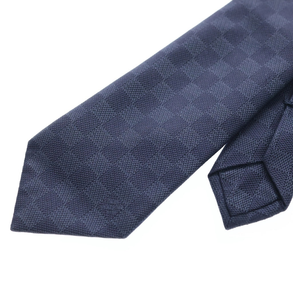 LOUIS VUITTON(ルイヴィトン) ダミエクラシック レギュラー ネクタイ ネイビー M78753