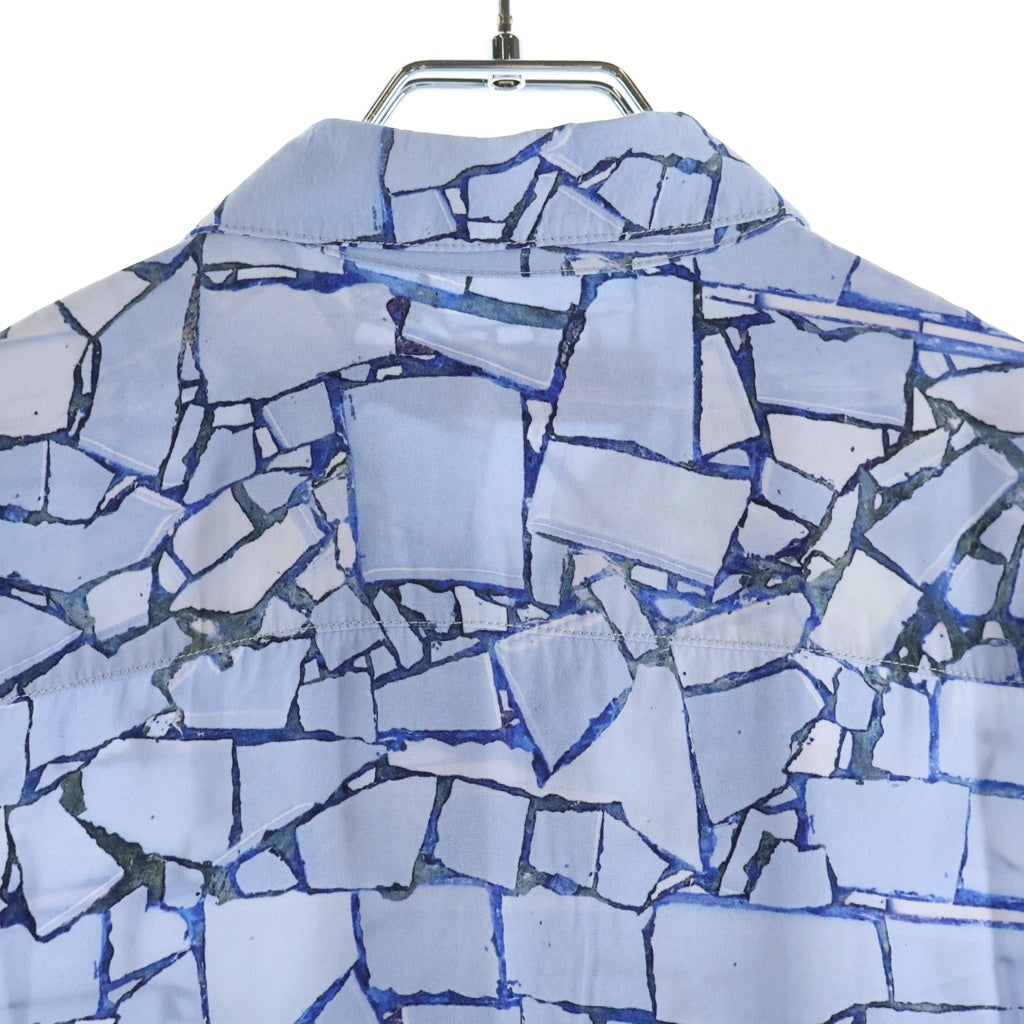 SUPREME(シュプリーム) 24SS Mosaic S/S Shirts モザイク 半袖シャツ ホワイト