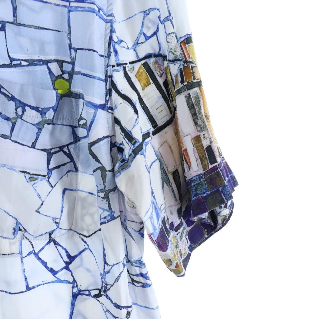 SUPREME(シュプリーム) 24SS Mosaic S/S Shirts モザイク 半袖シャツ ホワイト