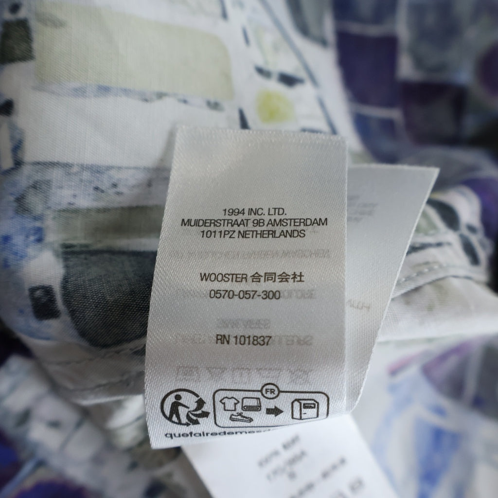SUPREME(シュプリーム) 24SS Mosaic S/S Shirts モザイク 半袖シャツ ホワイト