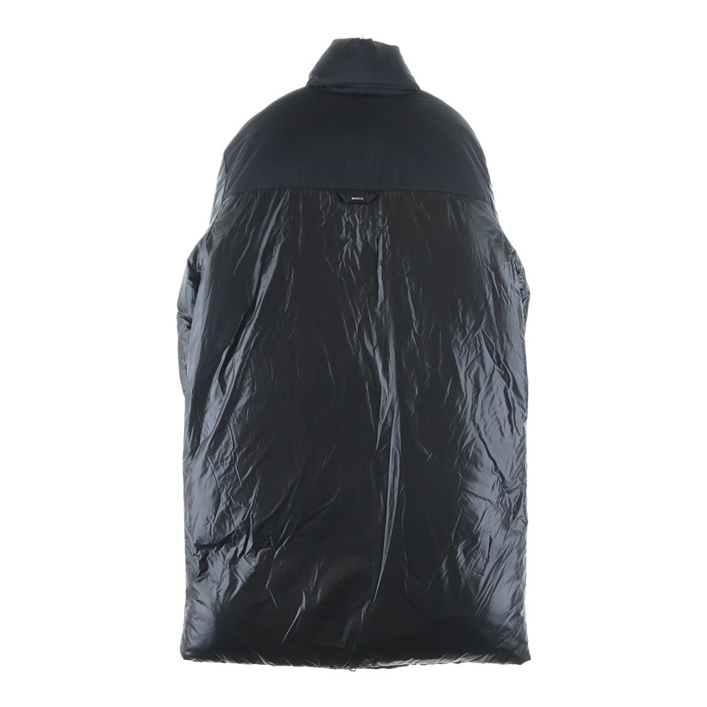 LOUIS VUITTON(ルイヴィトン) 23SS STAPLES EDITION Nylon Down Coat ナイロン 胸ロゴプリント ダウンコート リバーシブル ブラック RM231Q TI4 HOK50E