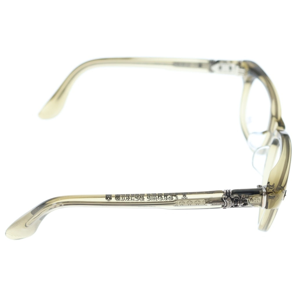 CHROME HEARTS(クロムハーツ) DOOABLE サイドダガー装飾 スクエア サングラス クリア
