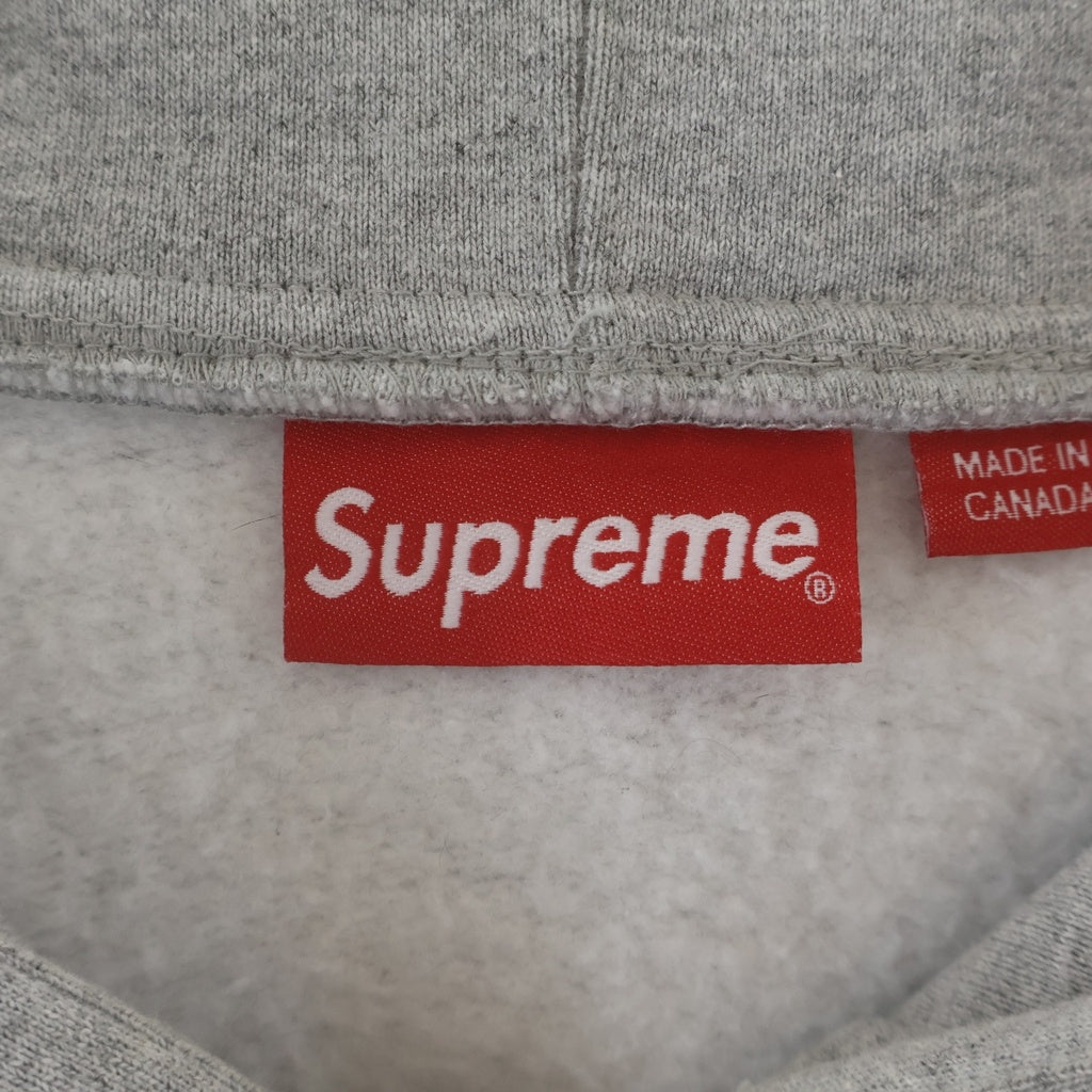 SUPREME(シュプリーム) 23AW S Logo Zip Up Hooded Sweatshirt エスロゴ ジップアップスウェットパーカー フーディー グレー