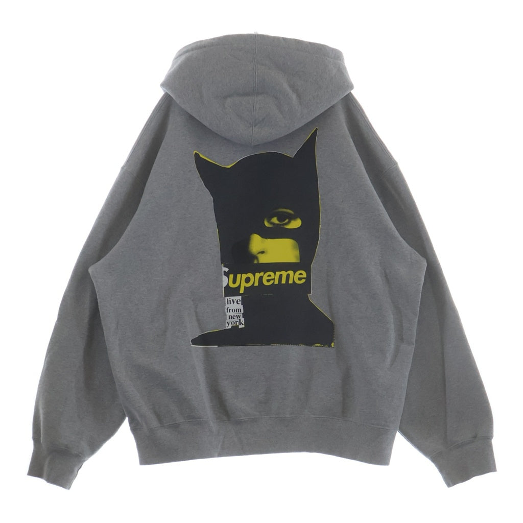SUPREME(シュプリーム) Catwoman Hooded Sweatshirt キャットウーマン フーデットスウェット プルオーバーパーカー グレー
