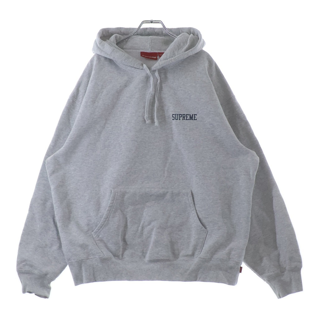 SUPREME(シュプリーム) 24AW On God Hooded Sweatshirt オンゴッド バックプリントプルオーバーパーカー グレー