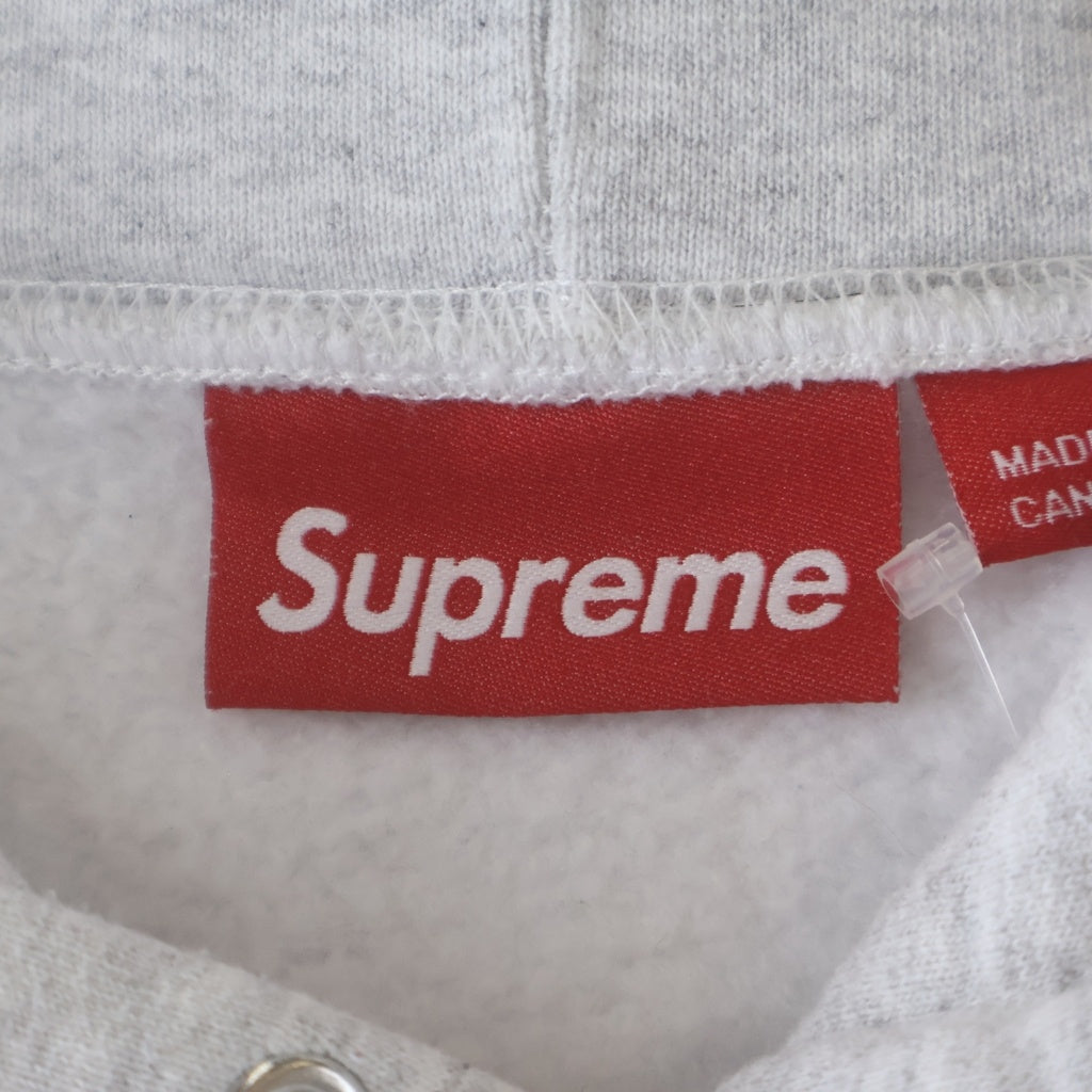 SUPREME(シュプリーム) 24AW On God Hooded Sweatshirt オンゴッド バックプリントプルオーバーパーカー グレー